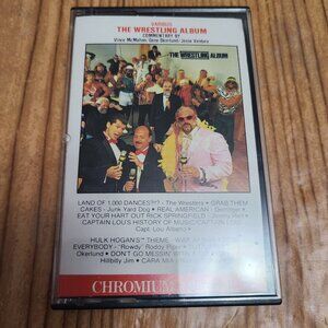 WWF The Wrestling Album cassette tape